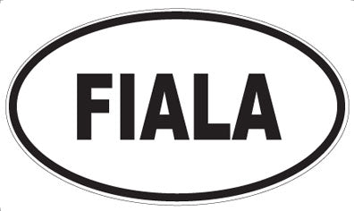 FIALA - Oval Magnet