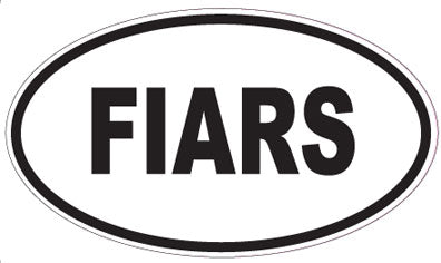 FIARS - Oval Magnet