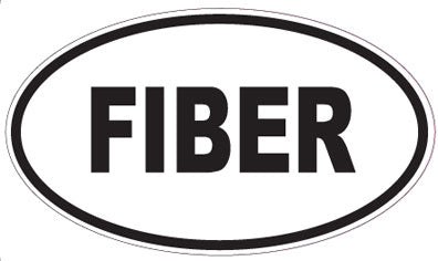 FIBER - Oval Magnet