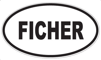 FICHER - Oval Magnet