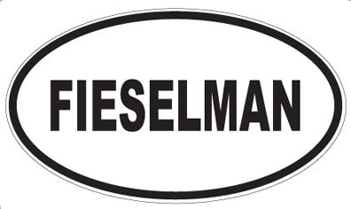 FIESELMAN - Oval Magnet
