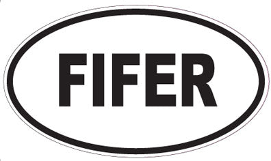 FIFER - Oval Magnet