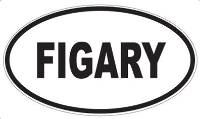 FIGARY - Oval Magnet