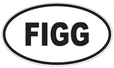 FIGG - Oval Magnet