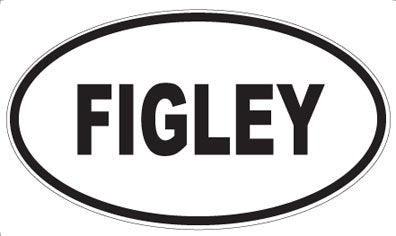 FIGLEY - Oval Sticker