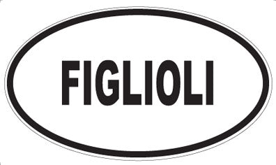 FIGLIOLI - Oval Sticker