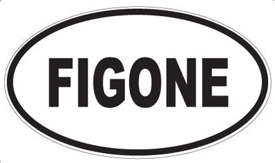 FIGONE - Oval Sticker