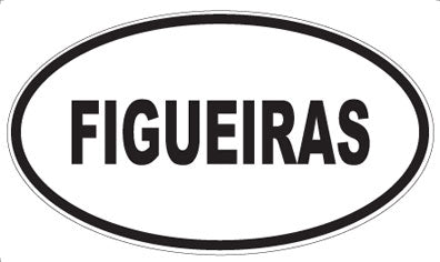 FIGUEIRAS - Oval Sticker