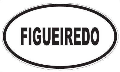 FIGUEIREDO - Oval Sticker