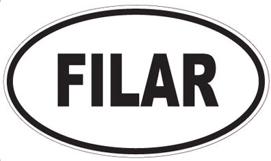 FILAR - Oval Magnet