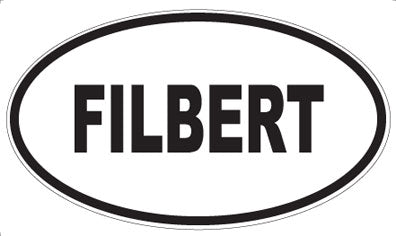 FILBERT - Oval Magnet