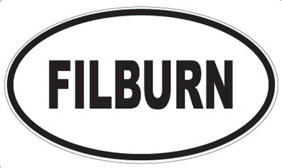 FILBURN - Oval Magnet