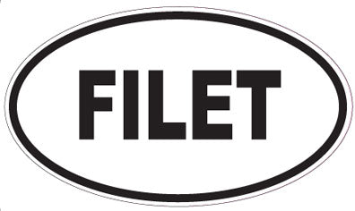 FILET - Oval Magnet