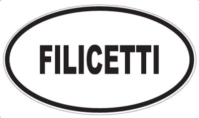 FILICETTI - Oval Magnet