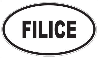 FILICE - Oval Magnet