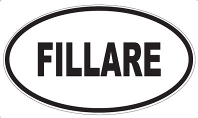 FILLARE - Oval Magnet