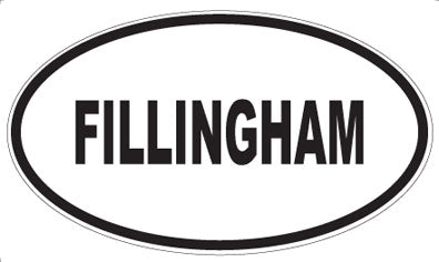FILLINGHAM - Oval Magnet