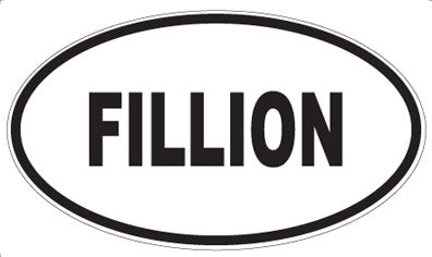 FILLION - Oval Sticker