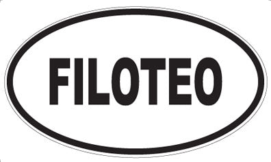 FILOTEO - Oval Magnet