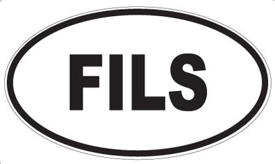 FILS - Oval Magnet