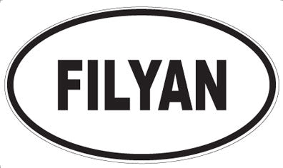 FILYAN - Oval Magnet
