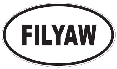 FILYAW - Oval Magnet