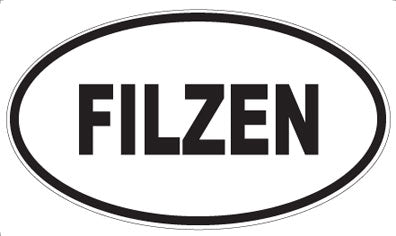 FILZEN - Oval Sticker