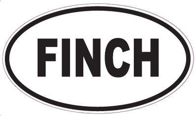 FINCH - Oval Magnet