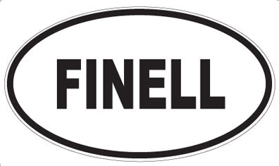 FINELL - Oval Sticker