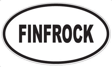 FINFROCK - Oval Magnet