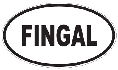FINGAL - Oval Magnet