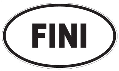 FINI - Oval Magnet