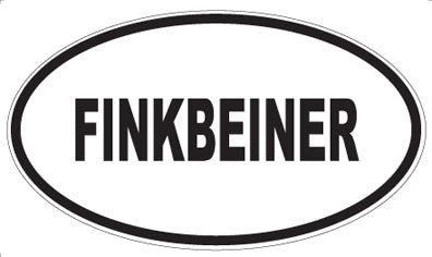 FINKBEINER - Oval Magnet