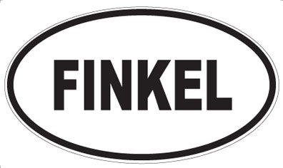 FINKEL - Oval Magnet
