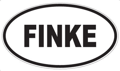 FINKE - Oval Magnet