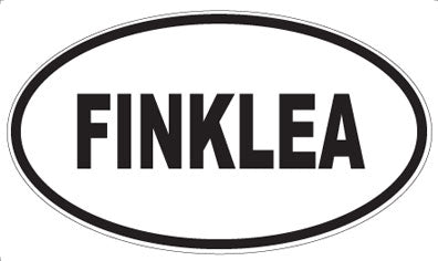 FINKLEA - Oval Sticker