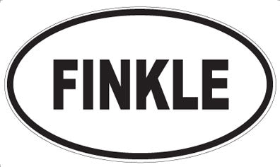 FINKLE - Oval Magnet