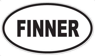 FINNER - Oval Magnet
