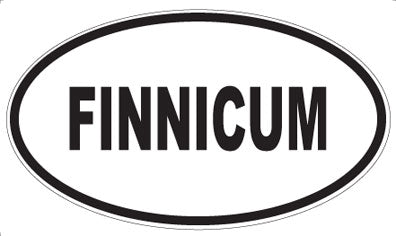 FINNICUM - Oval Sticker