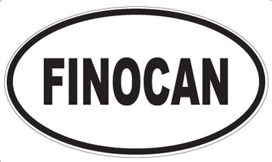 FINOCAN - Oval Magnet