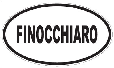 FINOCCHIARO - Oval Magnet