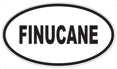FINUCANE - Oval Magnet
