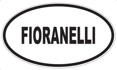 FIORANELLI - Oval Sticker