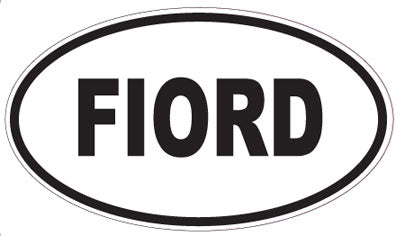 FIORD - Oval Magnet