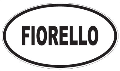 FIORELLO - Oval Magnet