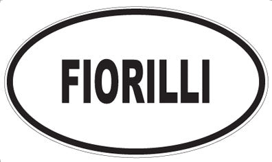 FIORILLI - Oval Magnet