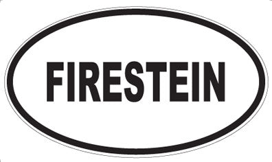 FIRESTEIN - Oval Sticker