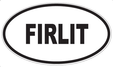 FIRLIT - Oval Magnet