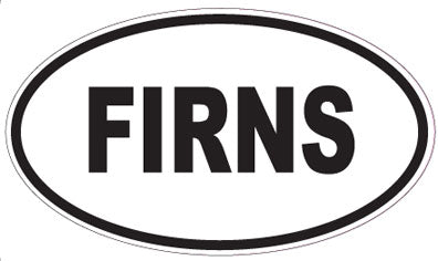 FIRNS - Oval Magnet