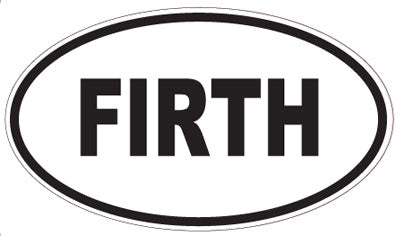 FIRTH - Oval Magnet